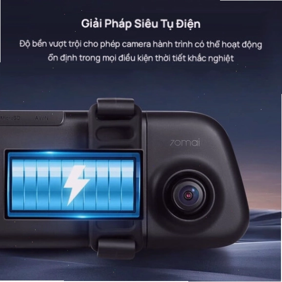 Siêu tụ điện trên 70mai S500