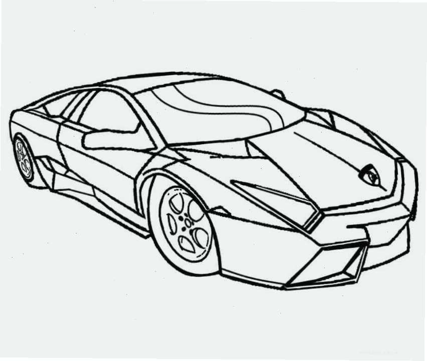 Siêu xe Lamborghini đẹp nhất qua tranh tô màu