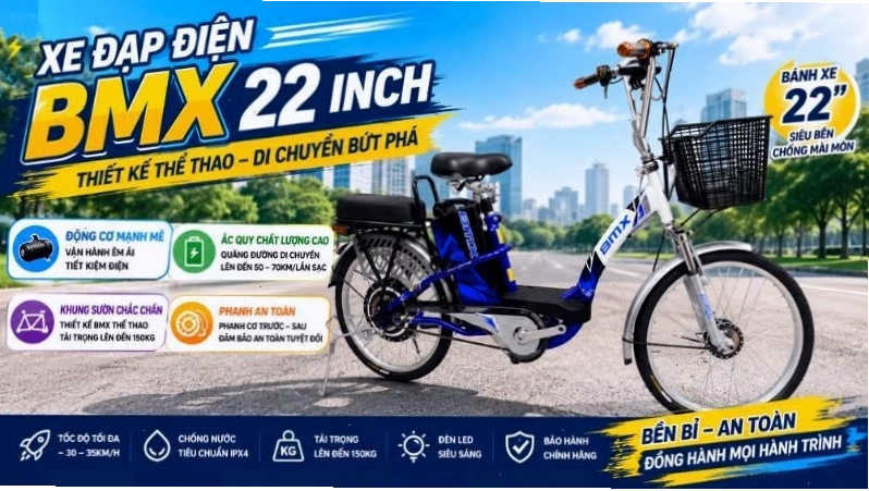 So sánh xe đạp điện BMX và xe đạp điện thông thường