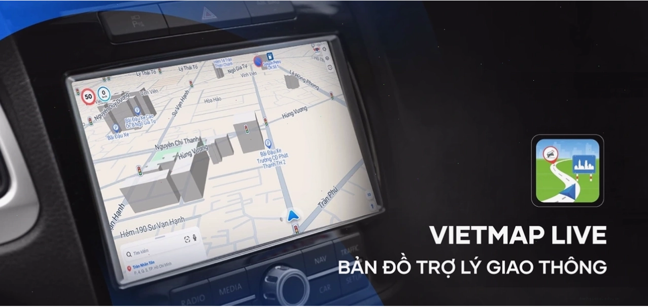 Sử dụng bản đồ Vietmap Live trên Android Box Vietmap BS10 Lite