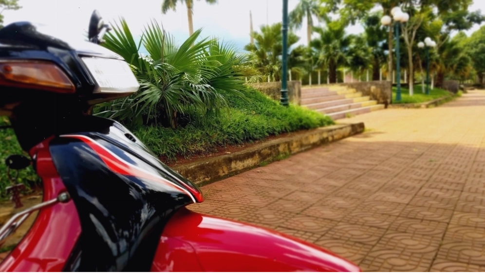 Suzuki Satria 2000 độ phong cách thể thao với nhiều phụ kiện hàng hiệu