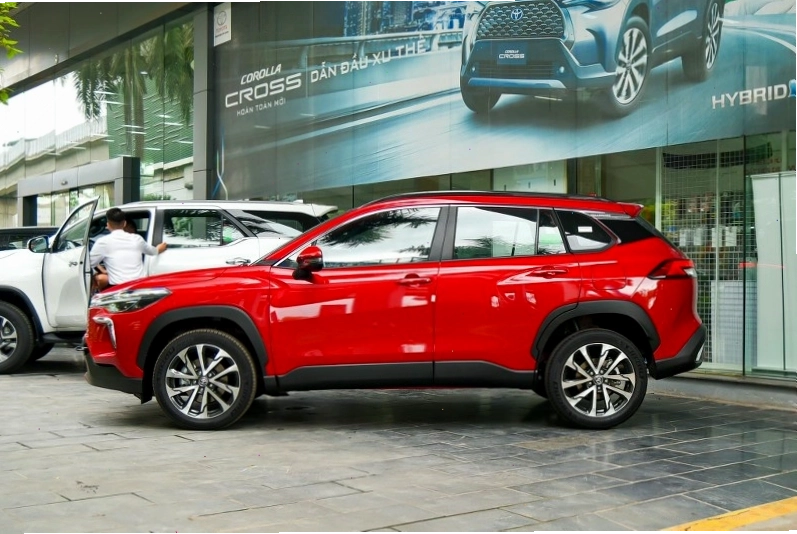 Thân xe Toyota Corolla Cross 2022