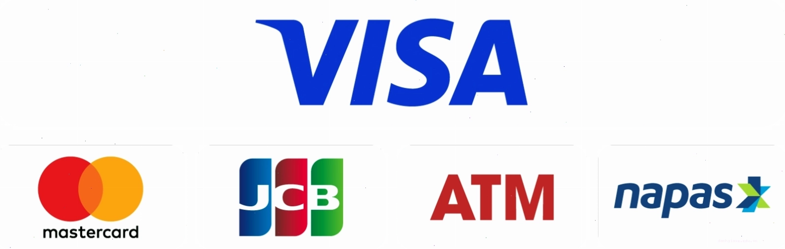 Thanh toán bằng thẻ Visa/ATM tại cửa hàng phụ tùng xe máy