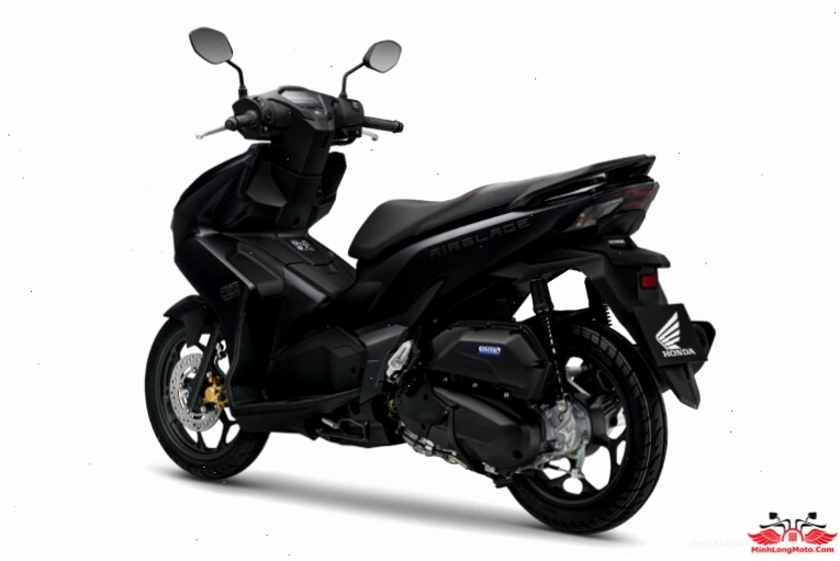 Thiết kế đuôi xe Honda Air Blade trắng 2026 với đèn hậu LED ấn tượng