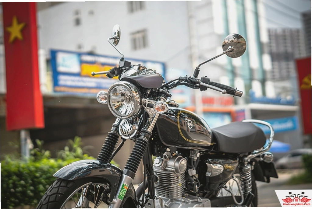 Thiết kế tổng thể của xe SYM Husky 125