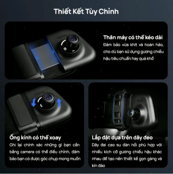 Thiết kế tùy chỉnh của 70mai S500