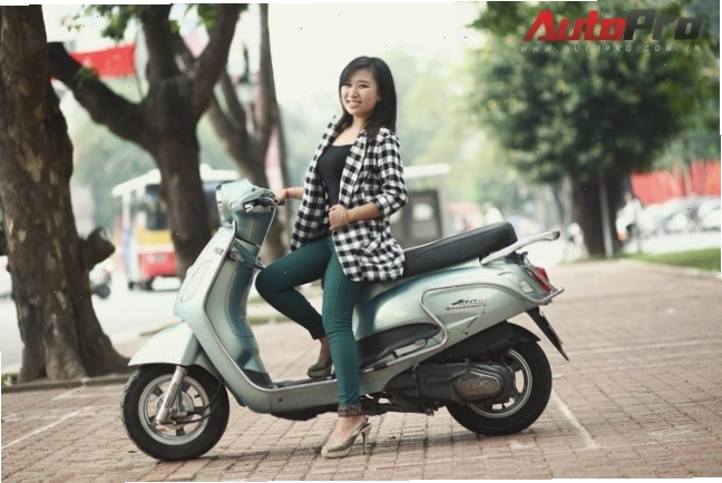 Thiết kế xe SYM Attila Elizabeth mang phong cách Ý thanh lịch