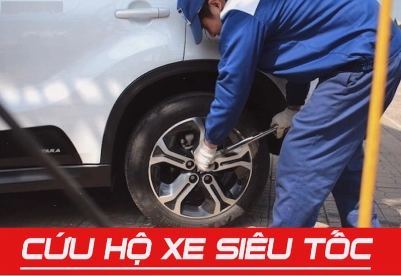 Thợ vá vỏ xe ô tô lưu động 24H