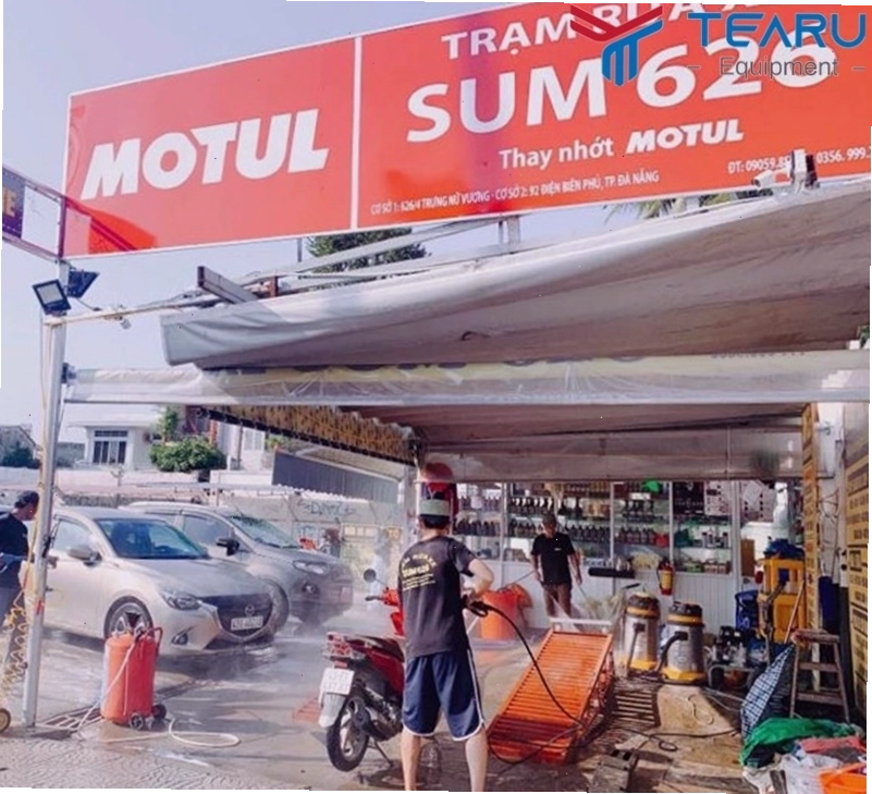 Tiệm rửa xe ô tô SUM 626 tại Đà Nẵng