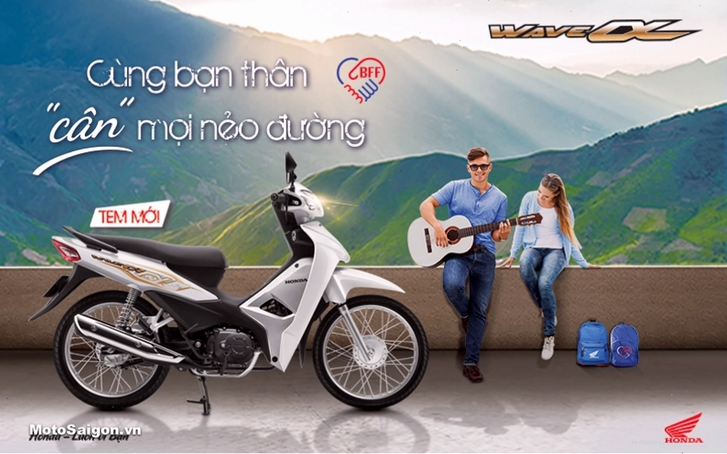 Tiện ích và an toàn trên Honda Wave Alpha 110cc 2020