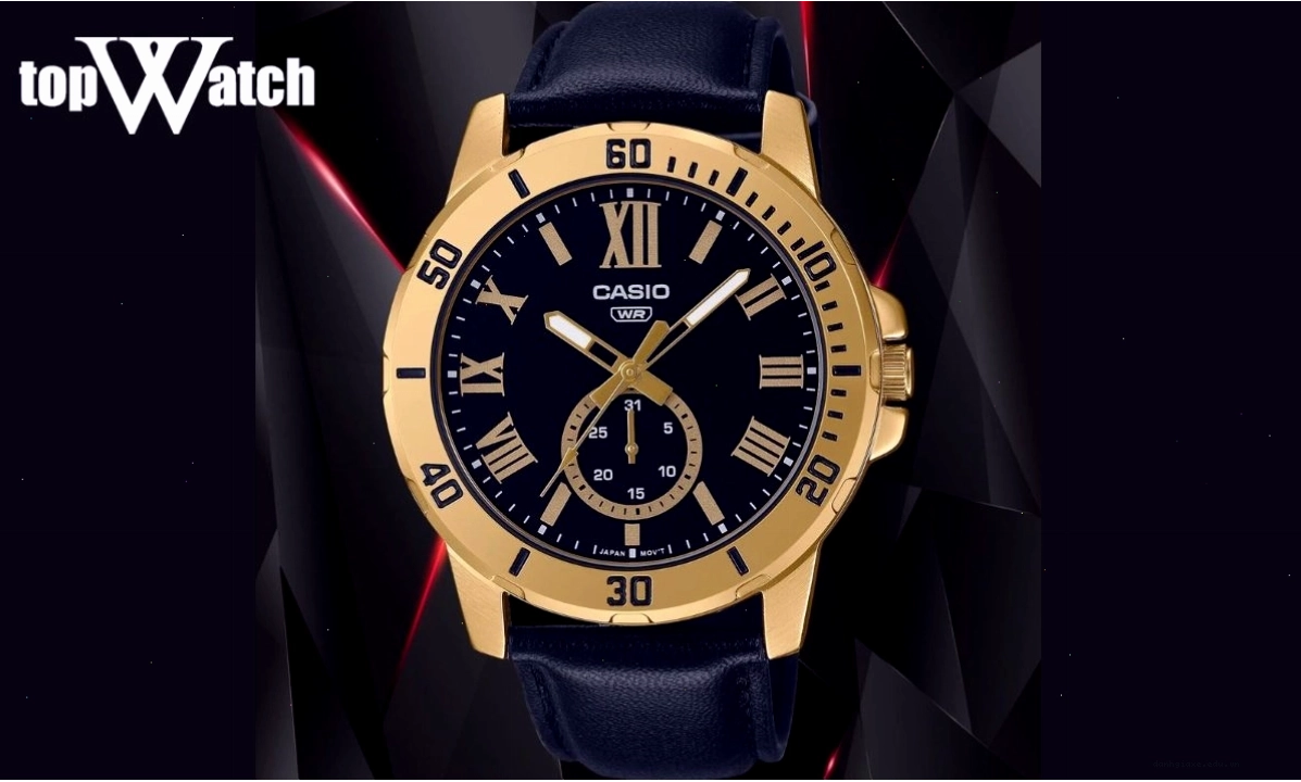 Tìm hiểu về đồng hồ Casio MTP-VD200GL-1BUDF và bộ máy Japan Movt