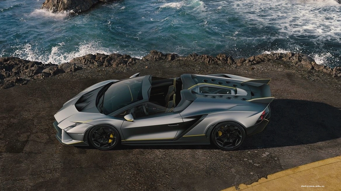 Tổng thể ngoại thất ấn tượng của Lamborghini Invencible