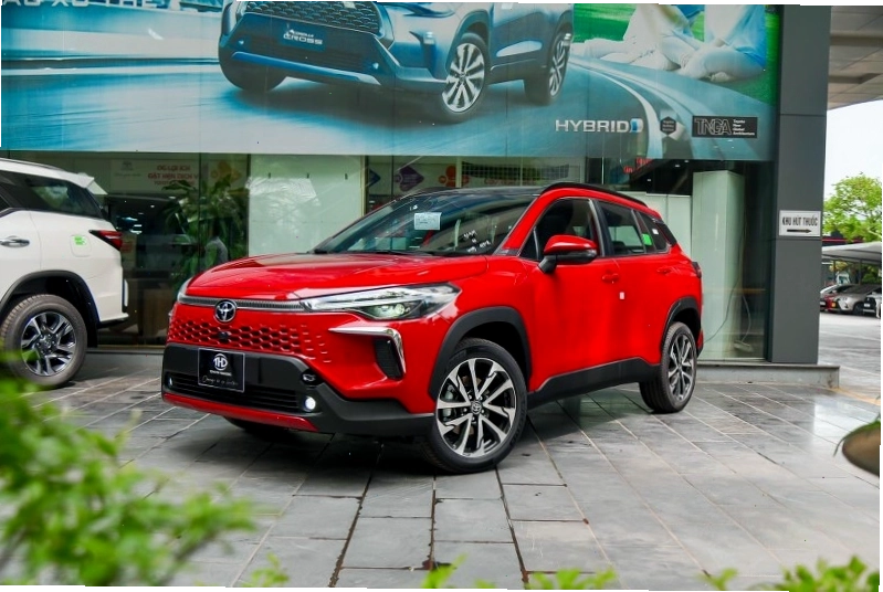 Tổng thể xe Toyota Corolla Cross 2022