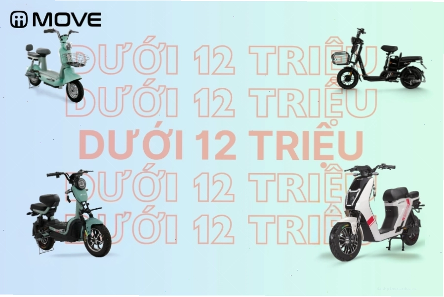 Top 5 mẫu xe đạp điện giá 12 triệu được ưa chuộng