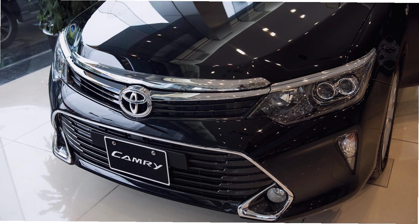 Toyota Camry 2017 có kích thước tổng thể cân đối