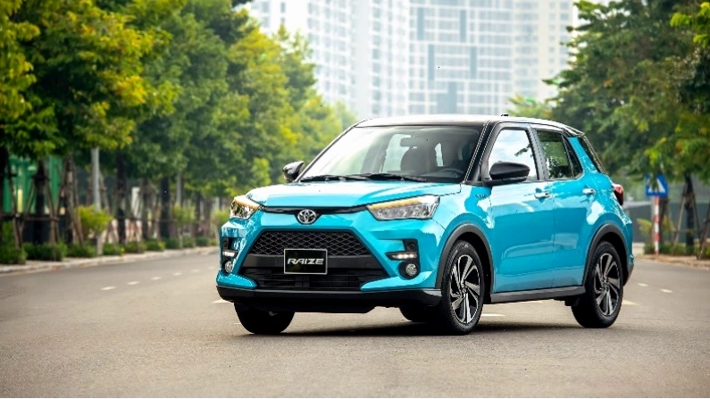 Toyota Raize 2022 với thiết kế trẻ trung và cá tính