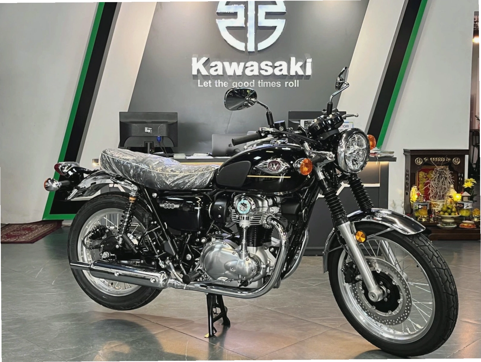 Trải nghiệm lái Kawasaki W800