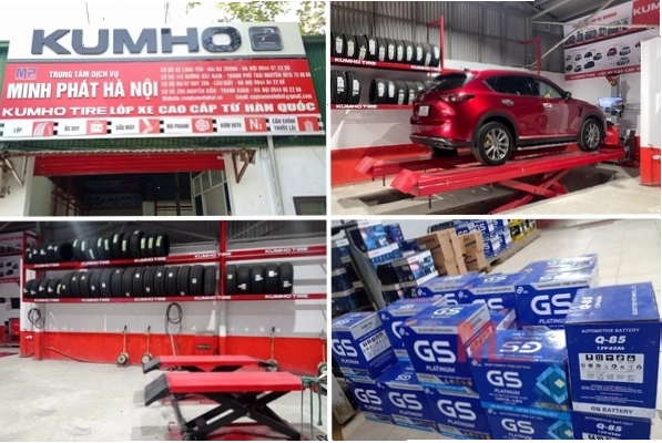 Trung tâm lốp ô tô Minh Phát chi nhánh Lãng Yên