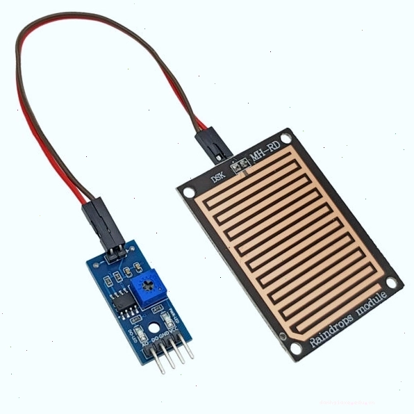 Ứng dụng cảm biến mưa trong hệ thống tưới tiêu tự động cho vườn cây