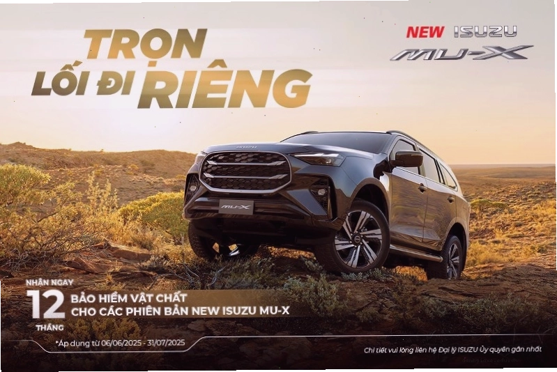 Ưu đãi Isuzu mu-X 2025