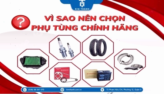 Vì sao nên sử dụng phụ tùng xe máy chính hãng Honda? Lợi ích của việc chọn phụ tùng Honda chính hãng.