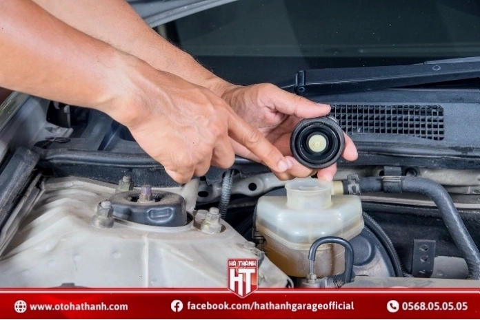 Vị trí bình dầu trợ lực lái trên một số dòng xe