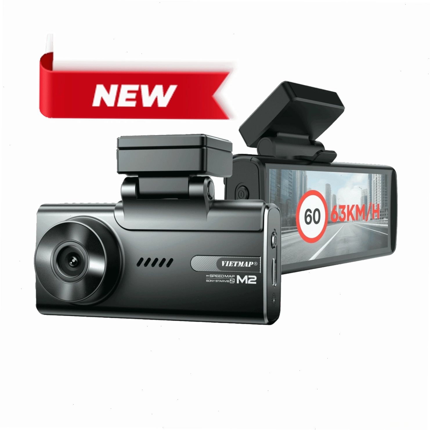 VIETMAP SPEEDMAP M2 tích hợp dẫn đường và cảnh báo giao thông
