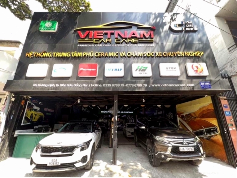 Vietnam Car Care cung cấp dịch vụ chăm sóc xe toàn diện tại Đồng Nai