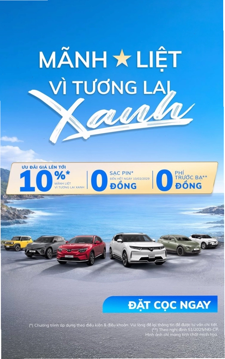 VinFast xe máy điện ưu đãi mùa hè