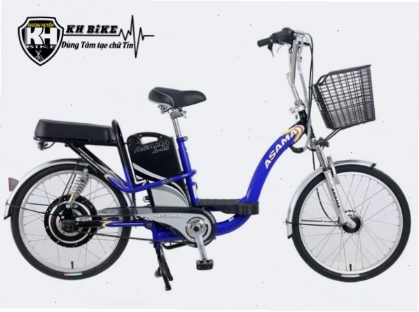 Xe đạp điện Asama EBK 002S với thiết kế độc đáo