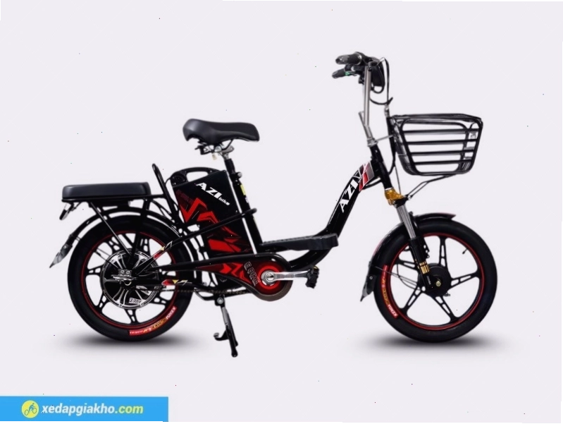 Xe đạp điện Azi 01 vận hành tốt với hệ thống phanh an toàn