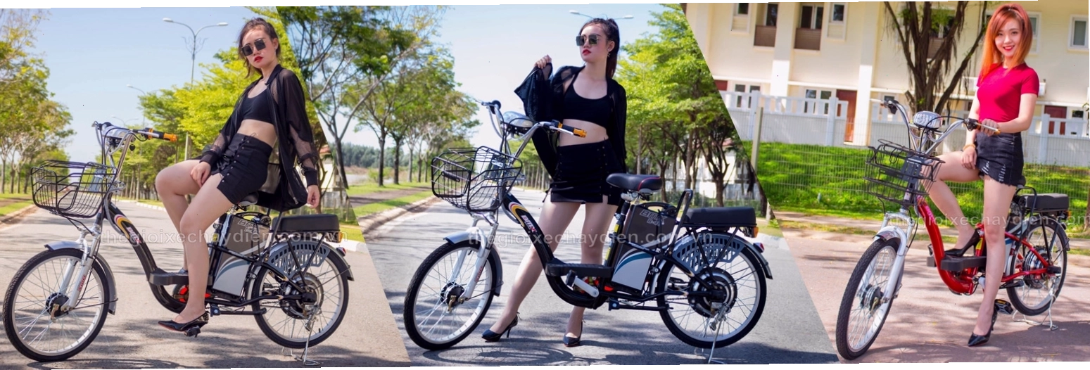 Xe đạp điện BMX với thiết kế hầm hố và bánh xe lớn