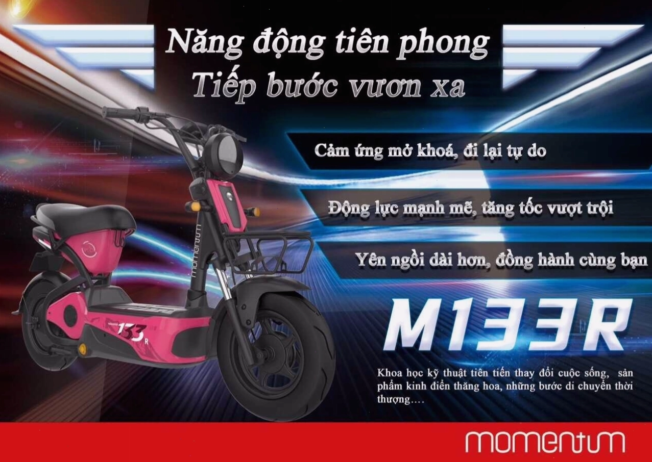Xe đạp điện Bò Điên Giant M133 R phiên bản mới