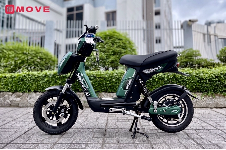 Xe đạp điện DK Samurai với thiết kế mạnh mẽ, nam tính
