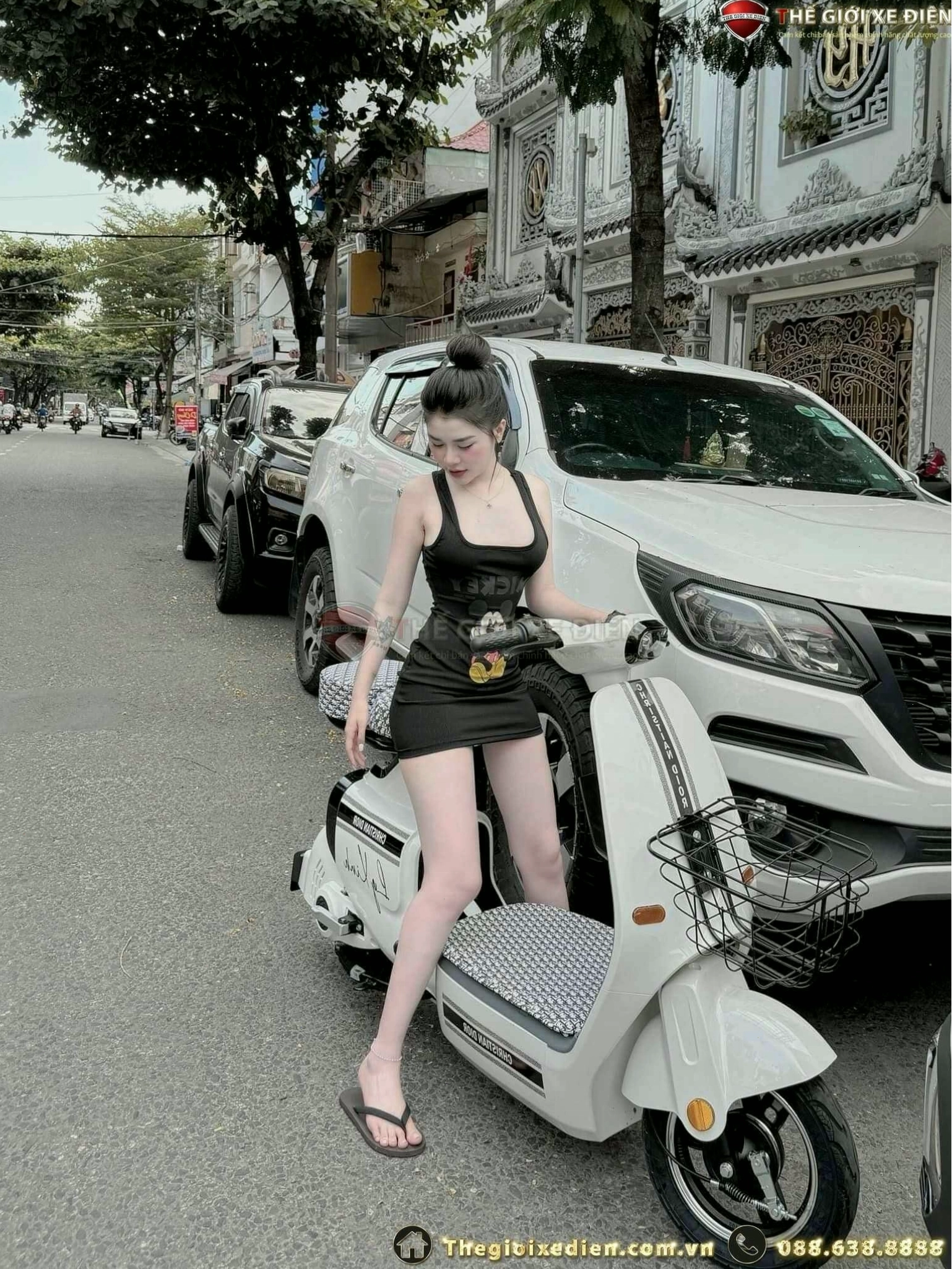 Xe đạp điện DYLEXE K1 được trưng bày tại cửa hàng