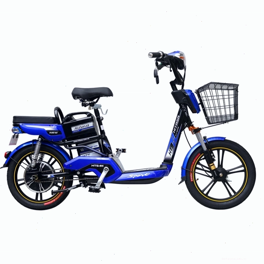 Xe đạp điện Hitasa IM23 màu xanh dương