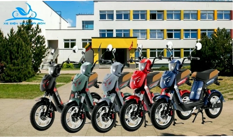 Xe đạp điện Ibike Saiyli cho học sinh cấp 1 với thiết kế trẻ trung