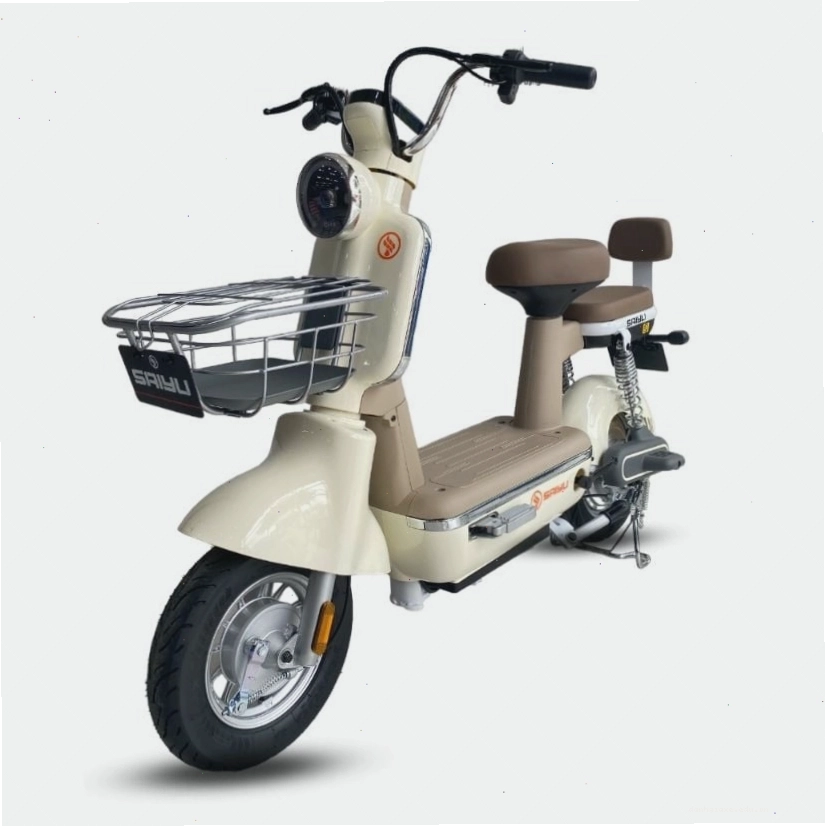Xe đạp điện Ibike Saiyli với màu sắc tươi trẻ và thiết kế thanh thoát