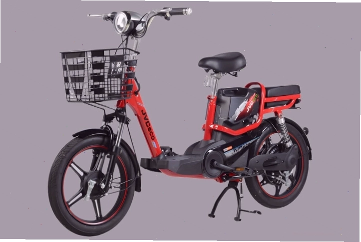 Xe đạp điện JVC Q7 sở hữu thiết kế nhỏ gọn, thanh lịch