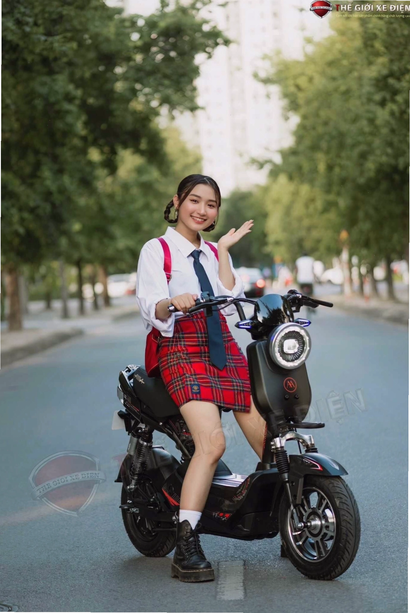 Xe đạp điện M133 Aima G5 với nhiều cải tiến