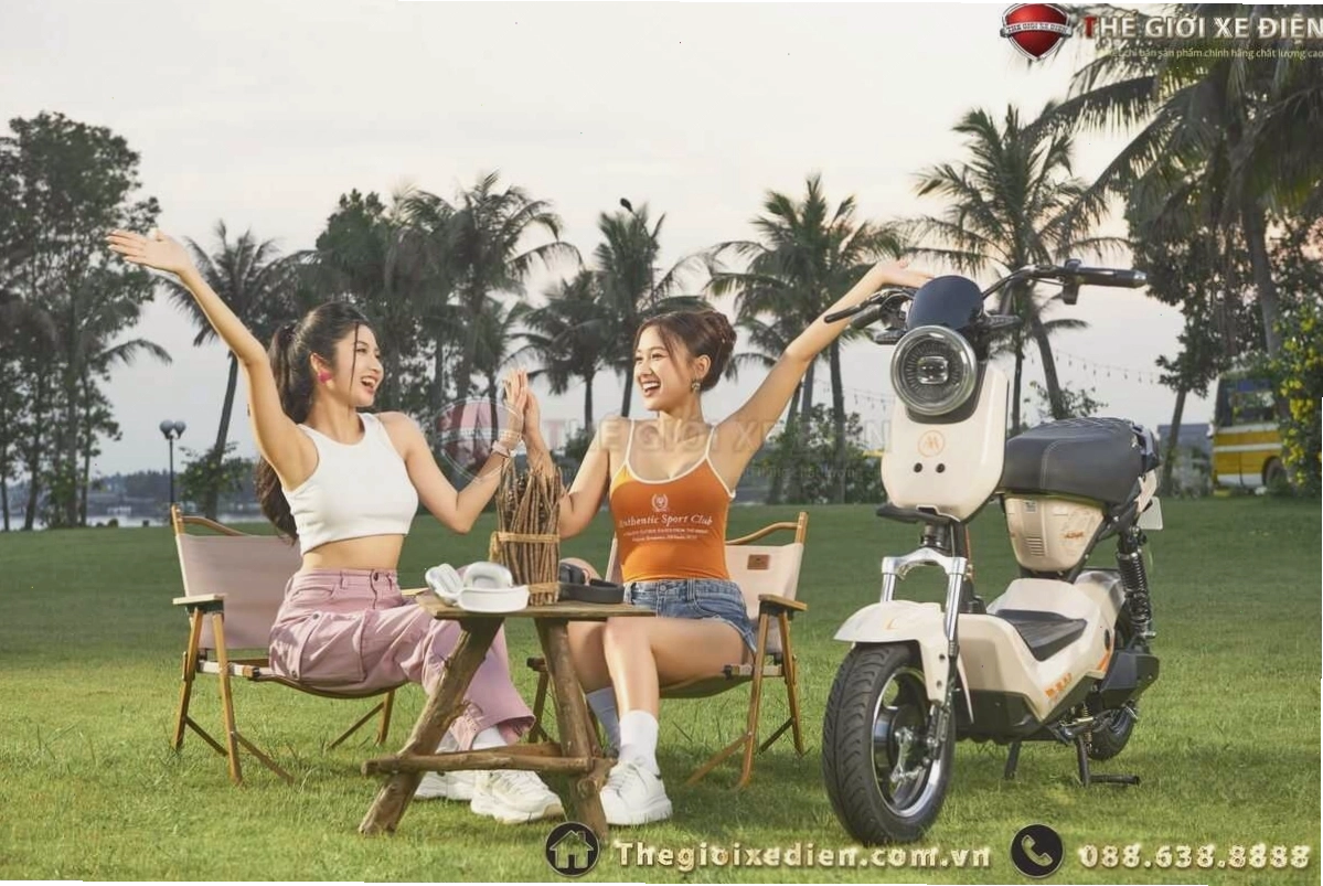 Xe đạp điện M133 Aima G5 với pin dung lượng lớn
