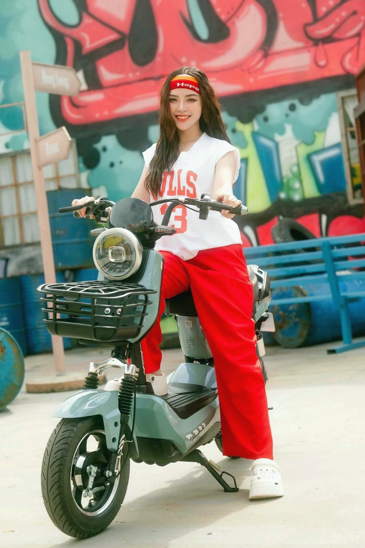 Xe đạp điện M133 bình to cho quãng đường di chuyển xa