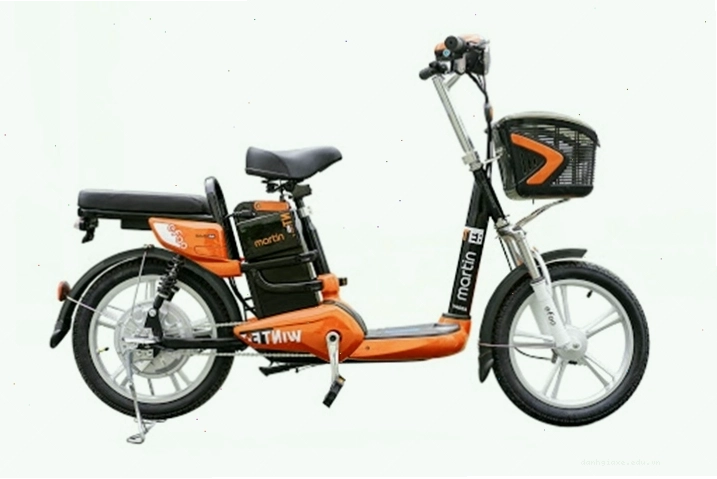 Xe đạp điện Martin 107 với thiết kế hiện đại, tích hợp động cơ điện