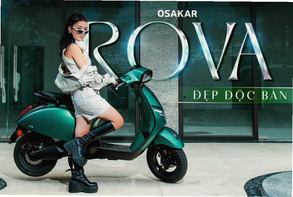 Xe đạp điện Osakar Rova với thiết kế độc đáo