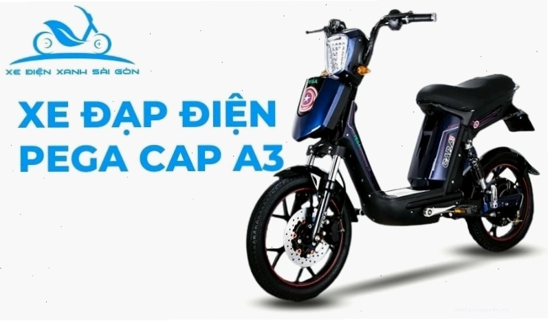 Xe đạp điện Pega Cap A3 trẻ trung năng động