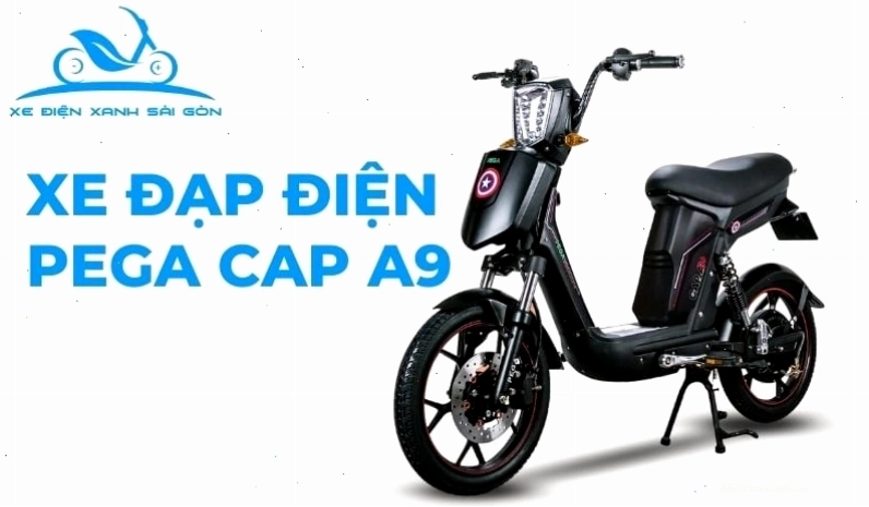 Xe đạp điện Pega Cap A9 thiết kế ấn tượng