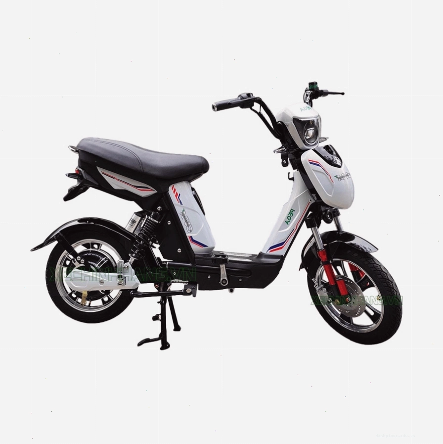 Xe đạp điện Pega Cap AT màu trắng