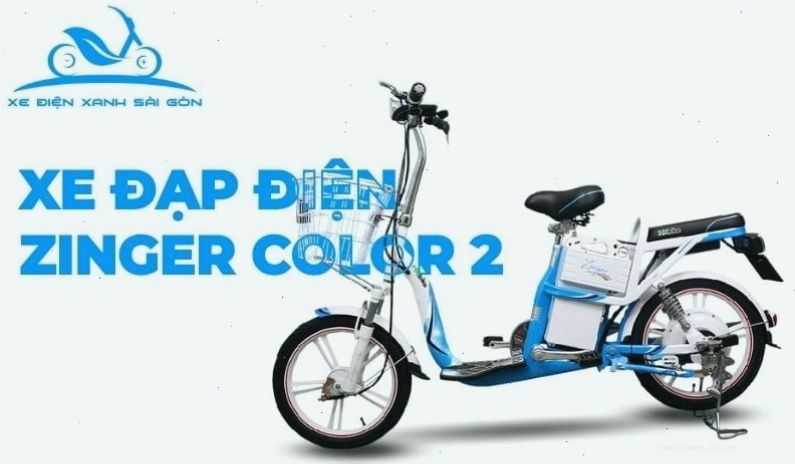 Xe đạp điện Pega Zinger Color 2 với nhiều màu sắc bắt mắt