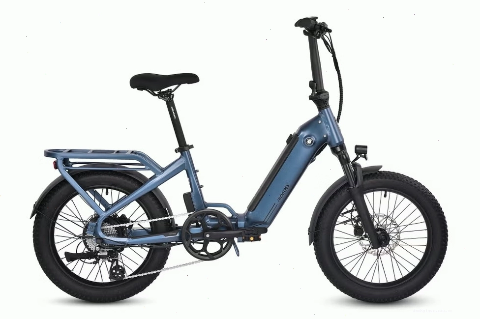 Xe đạp điện Rad Power Bikes màu xanh dương