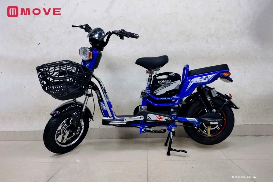 Xe đạp điện Sonsu Ruby 18 INCH với vẻ ngoài sang trọng và nữ tính